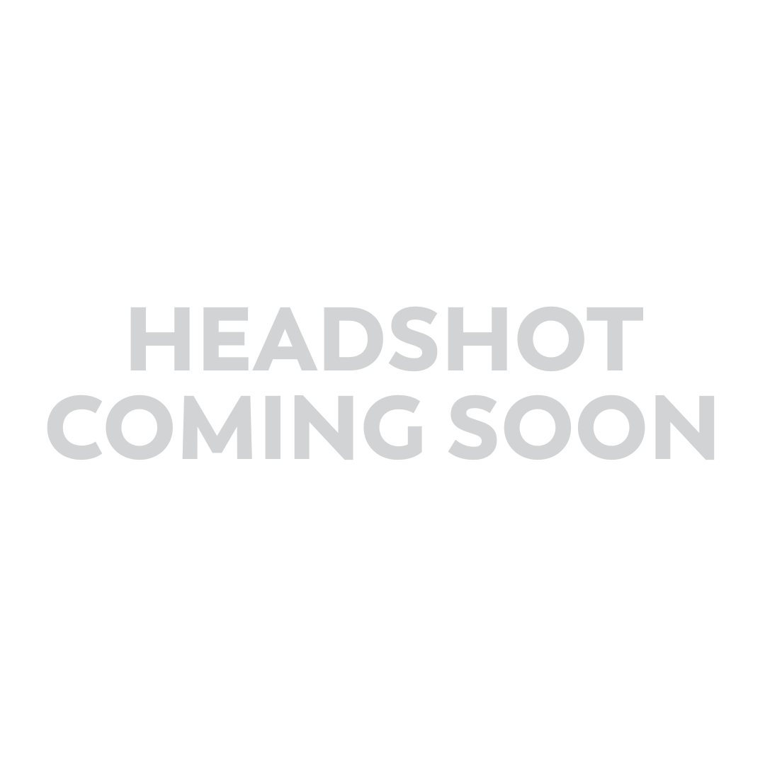 Headshot Coming Soon