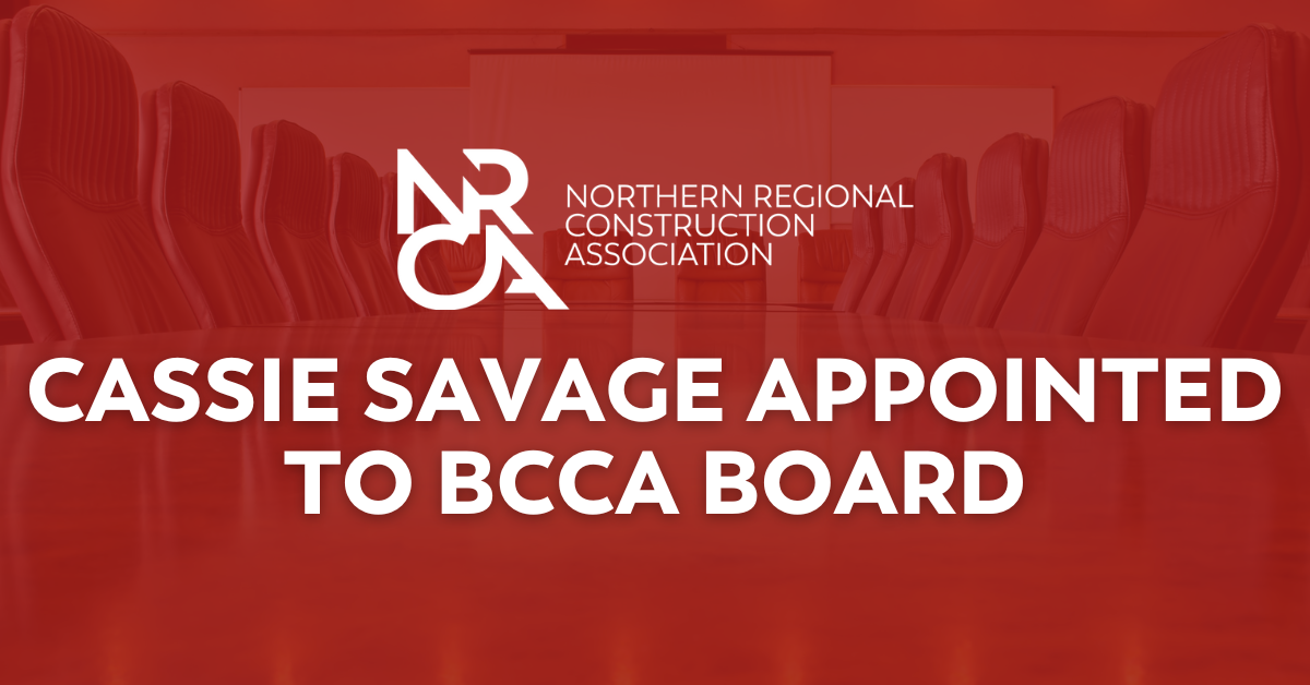 Cassie Savage Appointed to BCCA Board, Strengthening Representation for the North